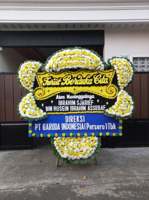 Papan Bunga Duka di Soromandi